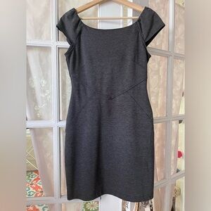 Gap Fitted Gray Dress